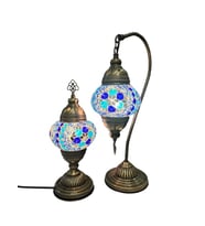 HEDİYELİK EŞYA IŞIKLI LAMBADER ( OTANTİK ) LRS129 (Saks)