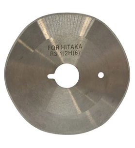 Hitaka Yuvarlak Kumaş Kesim Motor 6 Köşe Bıçak / R3 1/2H(6)