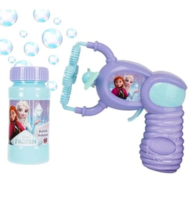 Frozen Karlar Ülkesi Pilli Baloncuk ve Köpük Tabancası Seti (500 ml Yedek Solüsyonlu)