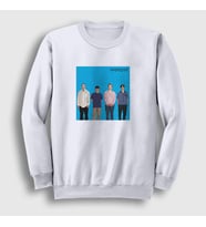 Presmono Unisex Beyaz Band Müzik Weezer Sweatshirt 506691tt