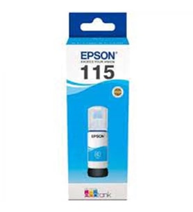Epson 115 Cyan Mavi Şişe Mürekkep T07D24A L8160-L8180