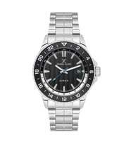 DK.1.13818-1 Submarine Tasarım Sabit Bezel Suya Dayanıklı Çelik Kaplama Metalik Renk Er (Turkuaz)