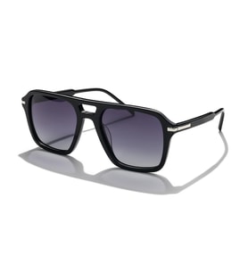 Hermod OLD2090S-C2-53 Polarize Unisex Güneş Gözlüğü (Siyah)