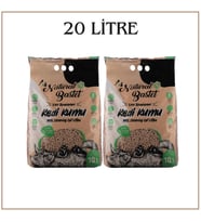 Natural Bastet Topaklanan Çam Pelet Kedi Kumu 20 Litre