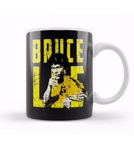 Bruce Lee Kupa Bardak Porselen