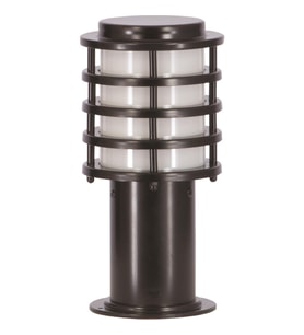 AVONNI BSU-68128-BSY-K Siyah Boyalı Dış Mekan Aydınlatma E27 Aluminyum Polikarbon Cam 17cm