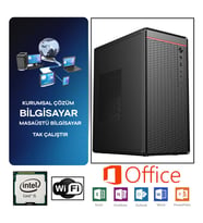 DAGMOR BN2015037 İNTEL İ5 3470 16GB RAM 480 GB SSD BİLGİSAYAR KASASI +WİFİ (Siyah)