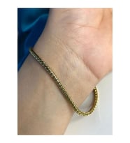 2.7mm 316 L Paslanmaz Çelik Unisex Tilki Kuyruğu Sevgiliye Eşe Babaya Arkadaşa Bileklik