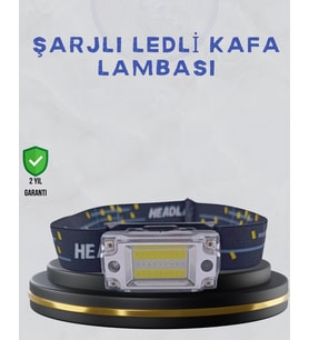 Northcity LED Kafa Feneri USB Şarjlı Manyetik 2 Modlu 215 Lümen - Kompakt ve Çok Fonksiyonlu