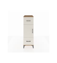 Kronos Dolap 2 Raflı 2 Çekmeceli Tek Kapaklı 44x59x134 Çam-Aytaşı