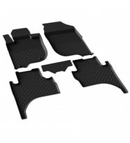 Mitsubishi L200 4 Ferrous 4D Havuzlu Kauçuk Paspas 2007-2015