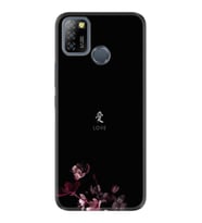 INFINIX Smart 4 5 6 Zero 8 S5 Pro Kılıf Desemli Silikon Love 1629