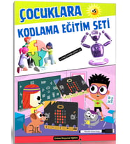 Çocuklara KODLAMA Eğitim Seti (Laminasyonlu Algoritma)