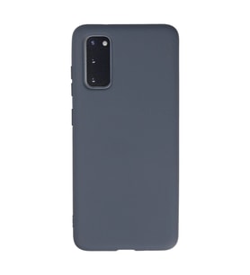 Samsung Galaxy S20 Kılıf Nano İçi Kadife Silikon - Gri