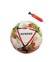 Avessa FT150-100YB Futbol Topu Yeşil-Beyaz 3 Astar Pompalı