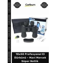 #Dürbün Su Geçirmez Nikula 10x50 Profesyonel El Dürbünü – Mavi Mercek – Süper Netlik – 1000m/56m