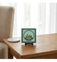 Klasik Scooter Silüetli Dekoratif Parça, Yaşam Alanınıza Retro ve Modern Bir Dokunuş 10x10 cm