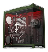 HAVN HS 420 DOOM The Dark Ages Limited Edition RGB Temperli Cam USB 3.2 Mid Tower ATX Gaming Kasa
