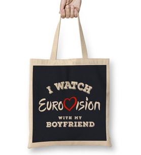 I Watch Eurovision With My Boyfrie Bez Çanta Uzun Saplı