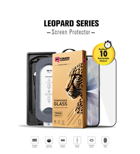 Iphone 17 Pro Max/18 Pro Max Leopard Serisi Quick Install Ekran Koruyucu
