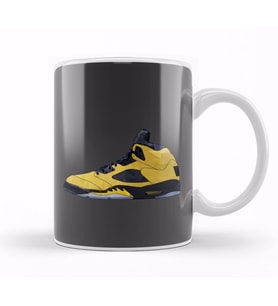Air Jordan 4 IV Retro Fire Red Believe Universe Kupa Bardak Porselen
