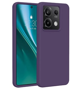 Redmi Note 13 Pro 4G Kılıf First Silikon - Mor