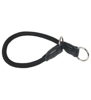 Karlie Suni Deri Eğitim Tasma Siyah 40x1,2cm