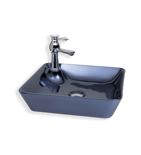 LENA TEZGAHÜSTÜ LAVABO E-4620L (Lacivert)