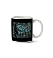 Star Wars Van Gogh Starry Wars İki Tarafı Baskılı Kupa Bardak