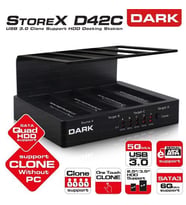 DARK 2.5,3.5" USB 3.0 DK-AC-DSD42C Sata Harddisk Dock Beyaz
