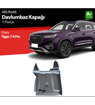 Chery Tiggo 7-8 Pro Sol Teker Boşluğu Davlumbazı Plastik Koruma Kapağı ABS Plastik 2022 2023 2024