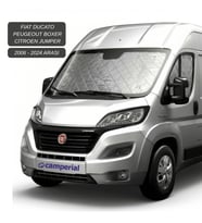 Motokaravan  Ön ve Yan Camlar için Isı Yalıtım Güneşlik  Fiat Ducato  Peugeot Boxer Citroen Jumper