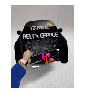 Vespaa  Uyumlu Motor Pleksi Plakalık