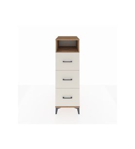 Kronos Dolap Tek Raflı 3 Çekmeceli 44x59x134 Çam-Aytaşı