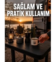 Katlanır Plastik Kamp Masası Hafif Taşınabilir Piknik Masası