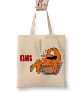 American Dad Klaus The Fish Bez Çanta Uzun Saplı