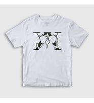 Presmono Unisex Çocuk Beyaz Killua And Gon Anime Hunter X Hunter T-Shirt 238351tt (Beyaz)