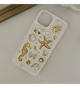 Kişiye Özel Harfli El Yapımı Charm Telefon Kılıfı - iPhone modelleri için uyumlu