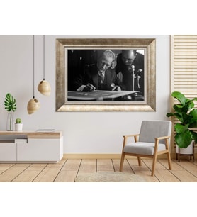 Gümüş Çerçeveli dekoratif Tablo as153