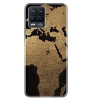 8 8 Pro Kılıf Silikon Desen Özel Seri Map Planet 1656