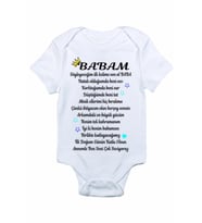 Unisex Bebek Beyaz Zıbın