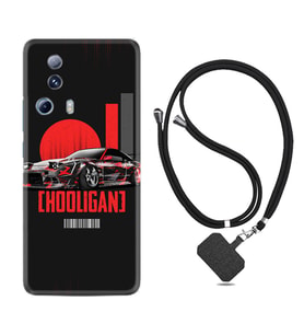 Xiaomi Mi 13 Lite Kılıf Silikon Boyun Askılı İpli Desenli Silikon Hooligan 1636