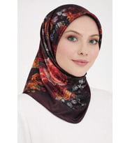 Aker Polyester Rayon Eşarp 6715769 (Bordo)