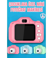 Çocuk Kamerası Dijital 1080P HD Kaliteli Mini Fotoğraf Makinesi Profesyonel