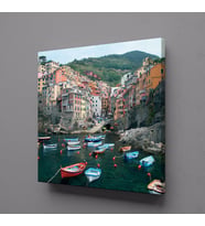 DÜNYANIN ÜNLÜ ŞEHİRLERİ KANVAS TABLO 70x70cm (Karışık)