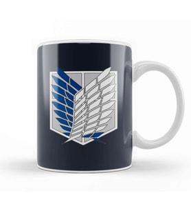 Attack On Titan Military Scouting Legion Classic Attack On Titan Kupa Bardak Porselen