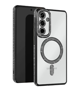 Galaxy S23 FE Joke Simli Magneticsafe Kılıf - Siyah