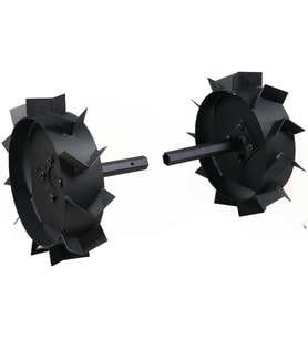 Bolat AK 1301 Ø28cm 3x10" 105mm Çapa Makinesi Pro Demir Tekerlek Takımı