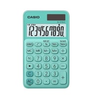 CASIO SL-310UC-GN-N-DC 10 HANE CEP TİPİ HESAP MAKİNESİ - AÇIK YEŞİL