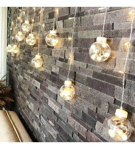 GÜN IŞIĞI SALKIM LED IŞIK BÜYÜK TOP SALKIM IŞIK TOP LED IŞIK YILBAŞI IŞIĞI YILBAŞI SÜSLEME IŞIĞI